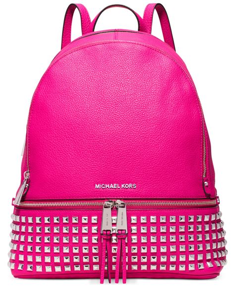 michael kors rhea backpack large